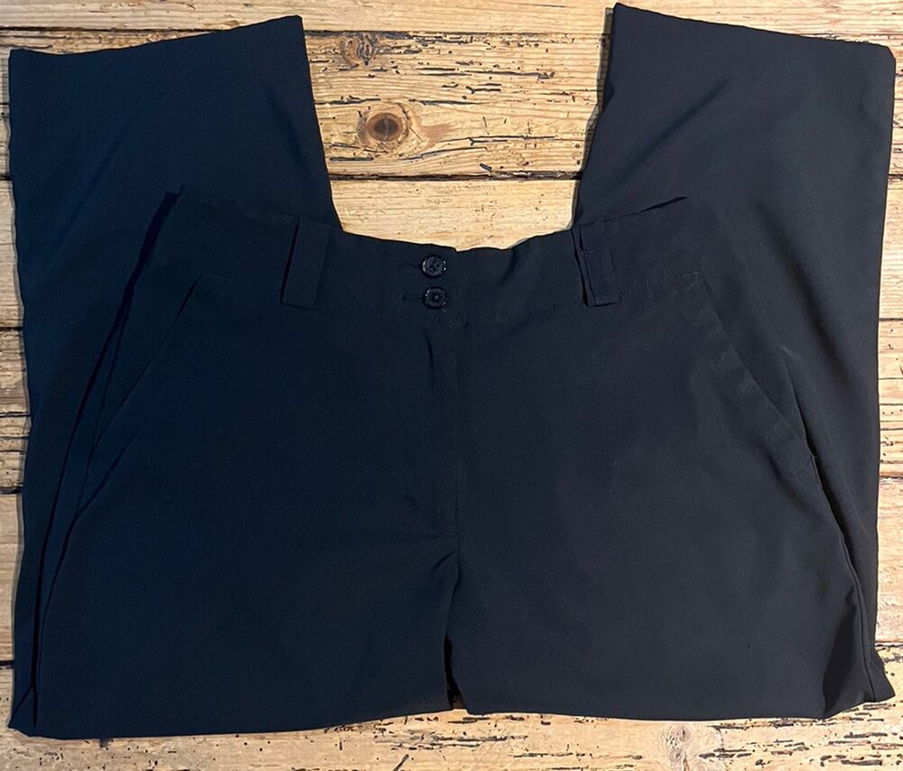 Nike Golf Womens Size 4 Black Cropped Capri Pants NWOT